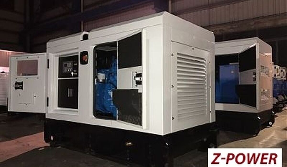 Дизельный генератор Z-POWER ZP165P, 120 кВт, б/у